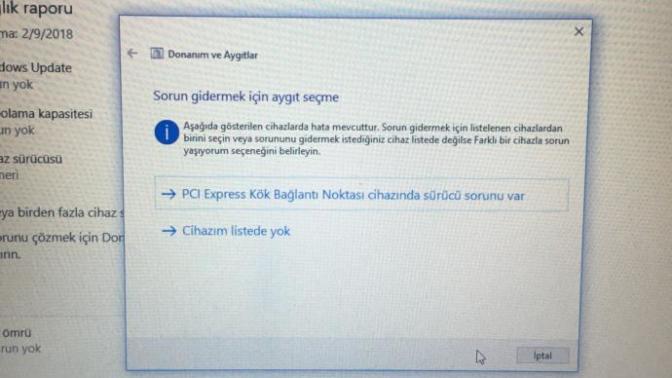 Merhaba arkadaşlar PCİ EXPRESS KÖK BAĞLANTI NOKTASI?
