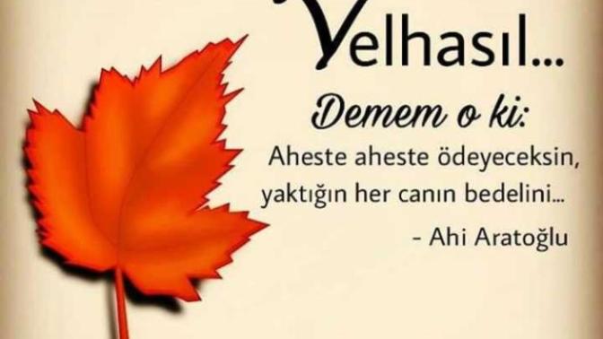 Ah almaktan korkar mısınız? Vicdan muhasebesi yapabiliyor musunuz?