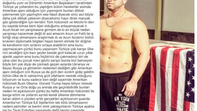 Taner Tolga Tarlacı'nın Amerika Ajanı Çıkması Hakkında Ne Düşünüyorsunuz?
