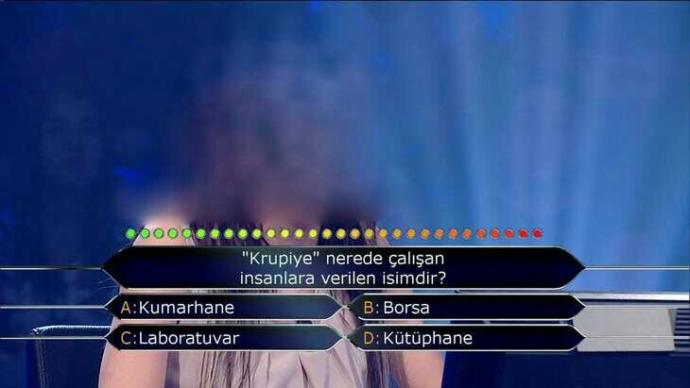 "Krupiye" nerede çalışan insanlara verilen isimdir?
