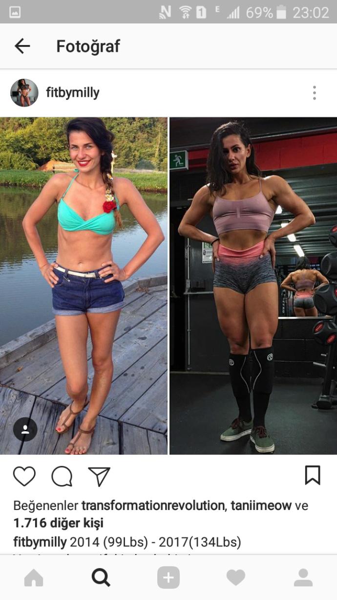vücut geliştirici arkadaşlar bu kadınlar steroid almışmıdır sizce ?