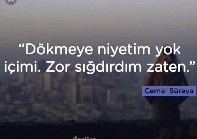 Yoruldum hayat napayim artik. s?