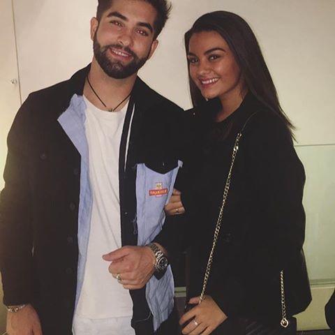 Yakışıklı müzisyen Kendji Girac hangi kadının yanında daha çekici duruyor?