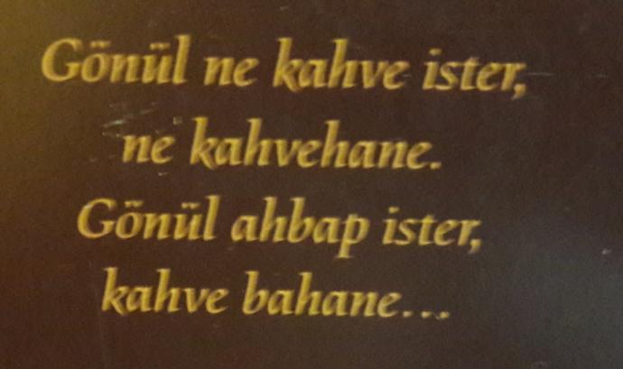 Kahveli sözler Bırakalım?
