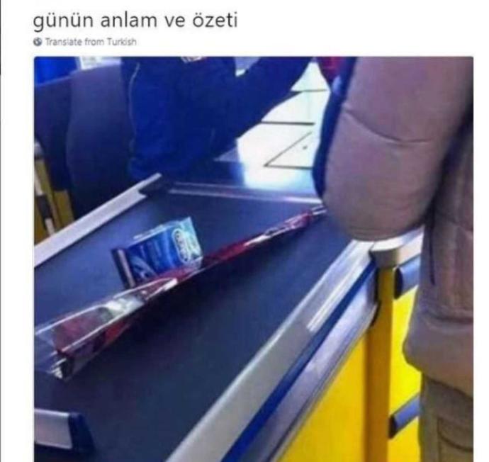 Sizce günün anlam ve özeti bu mu? 😂😂?
