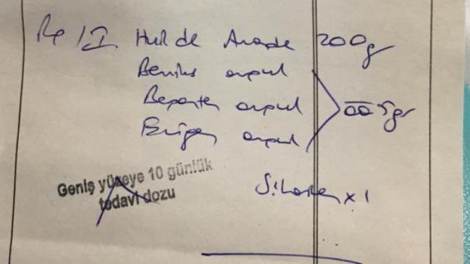 Aranızda eczacı var mı ya da doktor yazısı okuyabilen?