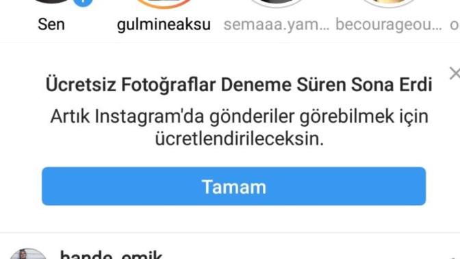 Instagram ücretli mi? Peki bu ne?