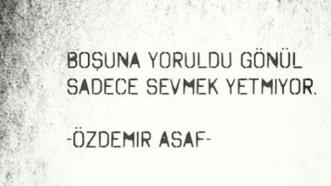Sadece , Sevmek yetmez, Peki Ya Neden? Sevginin yanına ne katmak gerekir yetmesi için?