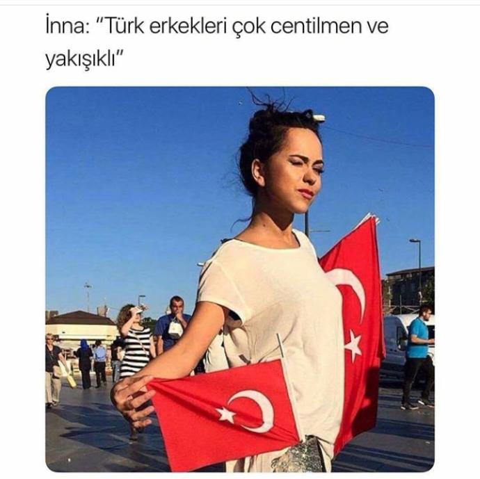 İnna türk erkekleri centilmen ve yakışıklı demiş. Sizce türk erkekleri nasıl?