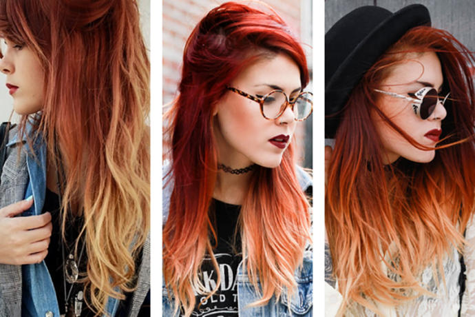 Ombre'nin alev almış hali olan 'Fire Ombre' saç trendini nasıl buldunuz?