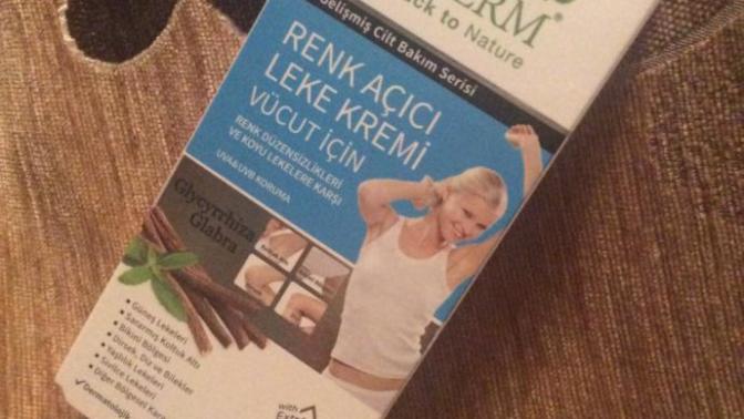 Herbaderm renk açıcı krem?