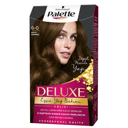 Palette Deluxe 6.0 Koyu Kumral