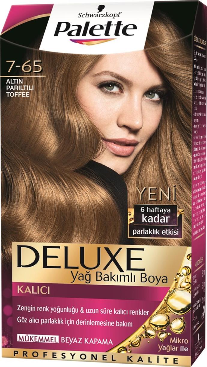 Palette Deluxe 7-65 Altın Parıltılı Toffee