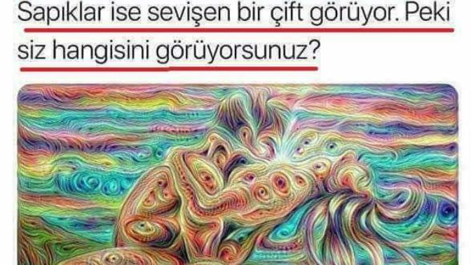 Bu fotoğrafta ne görüyorsunuz 😄?