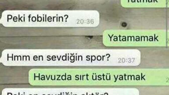 Hobi/Fobi 'leriniz var mı?