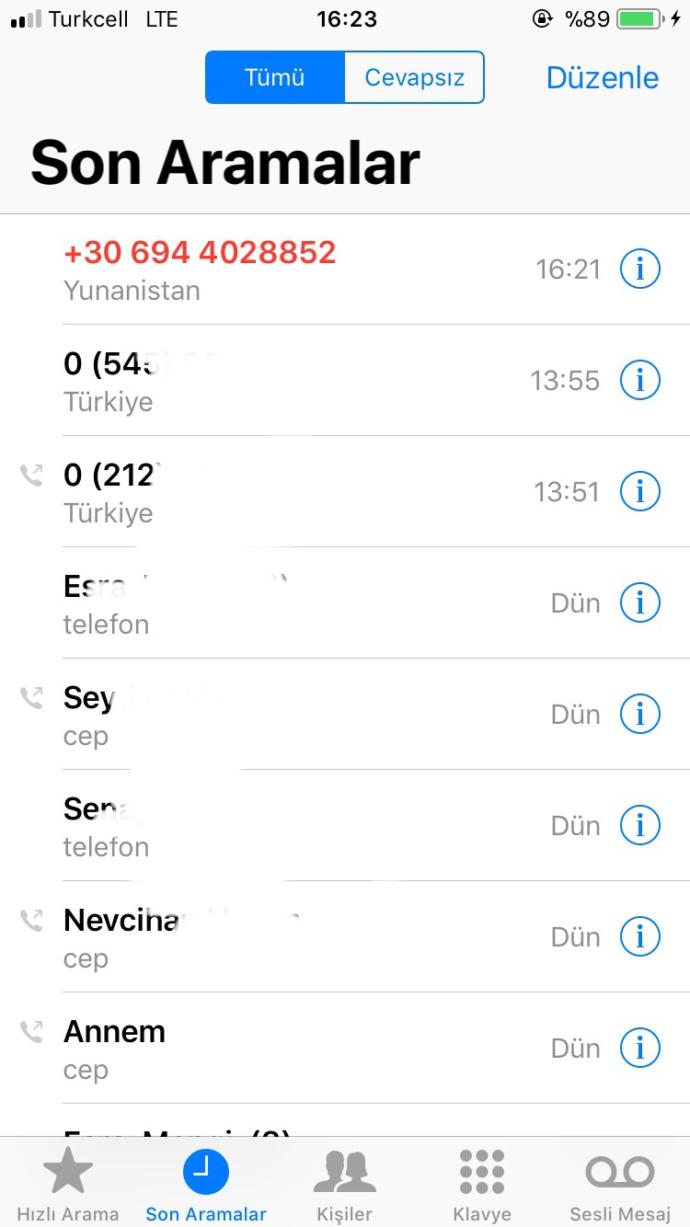 Bugün iki kez Tunus'tan farklı numaralardan arandım. Denk gelmediğim için açamadım. Yurt dışından arama hangi sebeplerle gelir?