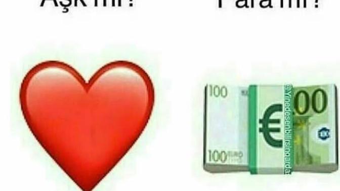 Aşk mı para mı? Hangisi tercihiniz olur?