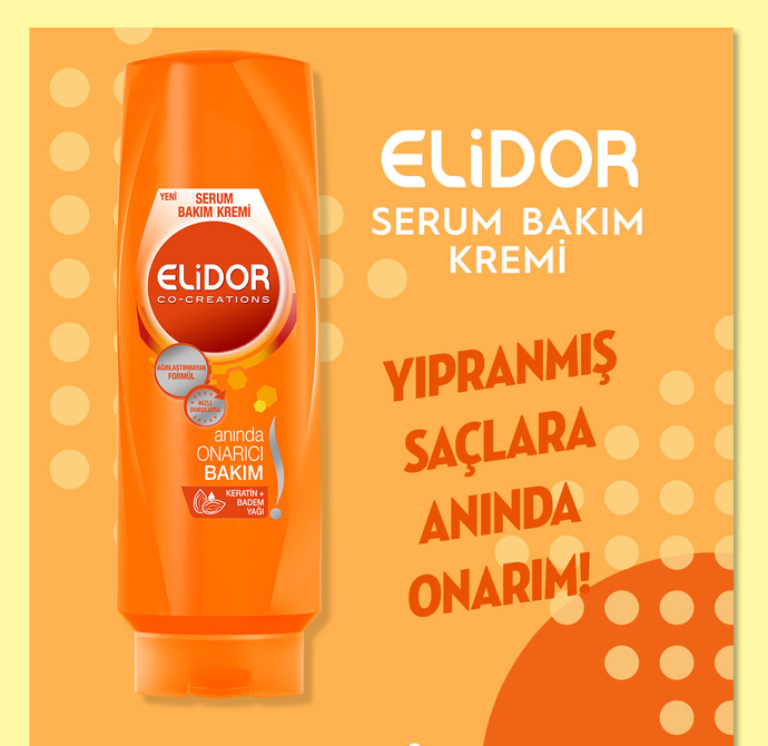 Elidor Anında Onarıcı Saç Kremi