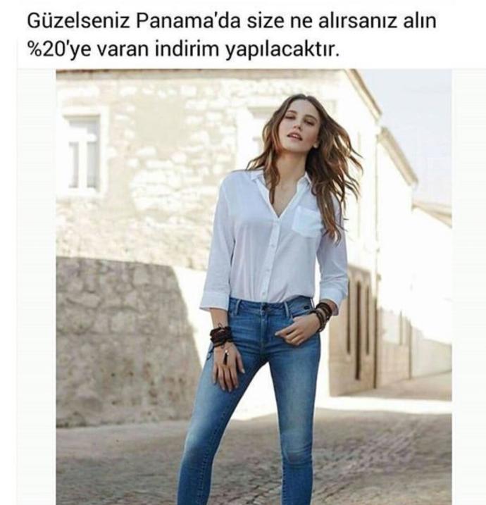 Panama'ya gitseniz, sadece güzellere yapılan %20 indirimden yararlanabilir misiniz?