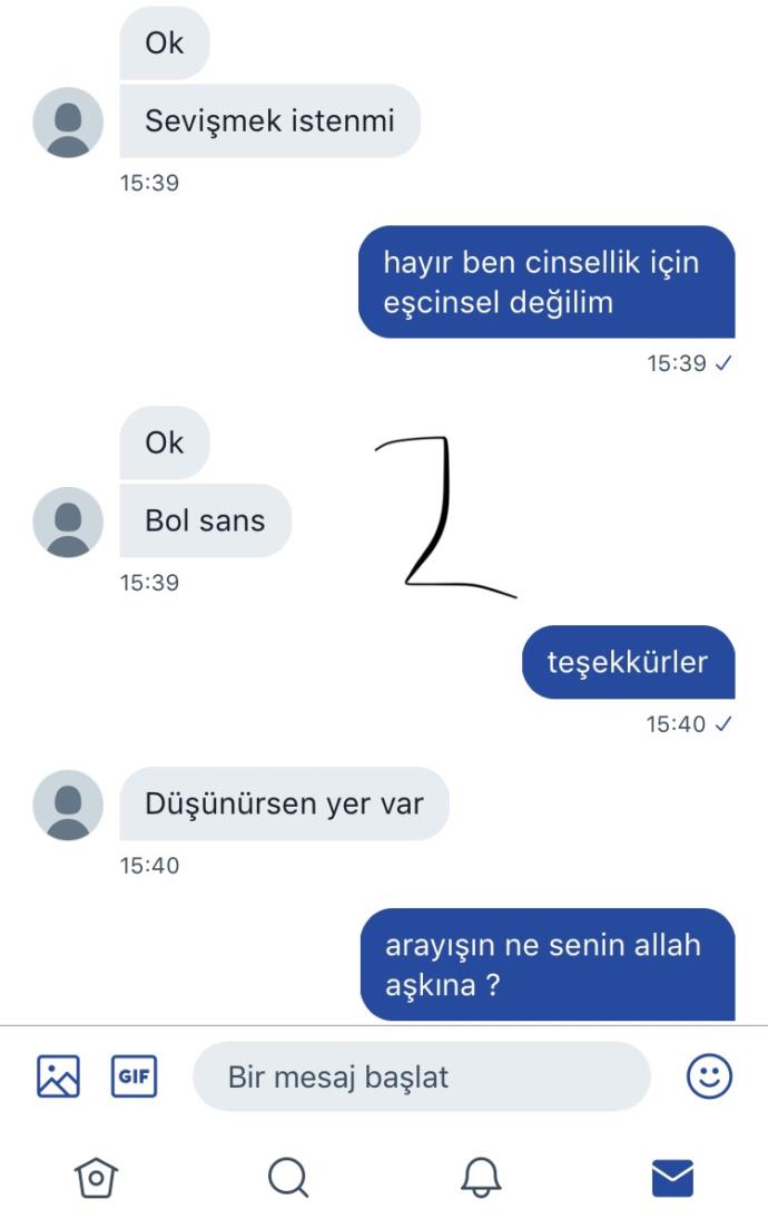 Bu kişi sapık mı eşçinsel mi?