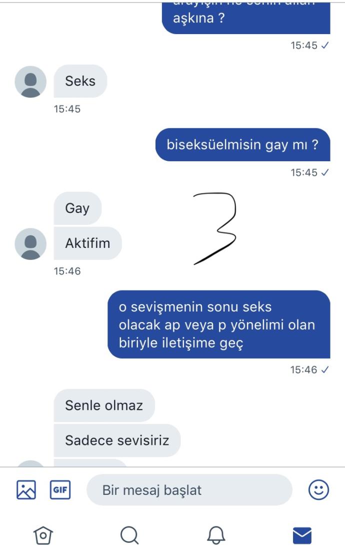 Bu kişi sapık mı eşçinsel mi?