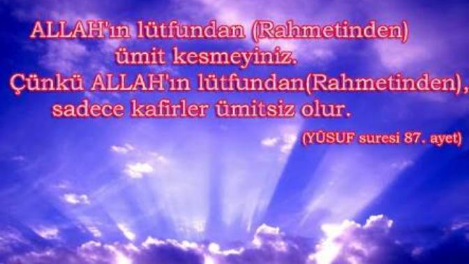 Ümitsizlik mi yoksa günahlar mı tehlikeli?
