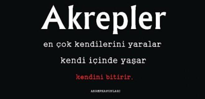 Akrep erkeği fedakardır.