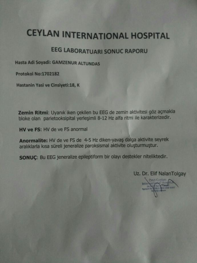 Bu sonuclarla ilgili  bir  fikri olan var mı ??