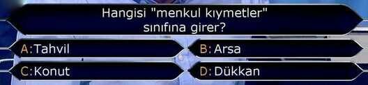 Hangisi "menkul kıymetler" sınıfına girer????