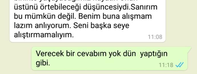Sevgilimle kavgamız çok kötüyüm nolur bana yardım edin?