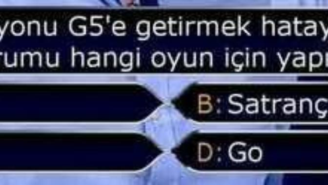 Piyonu G5'e getirmek hataydı" yorumu hangi oyun için yapılır?