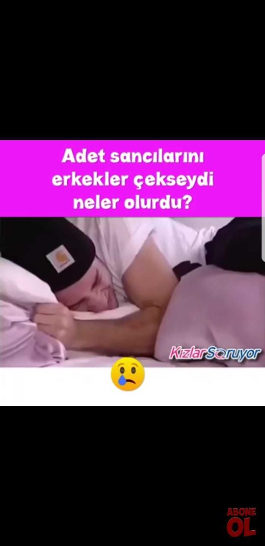 Erkeklere regl sancısı verilince:)?