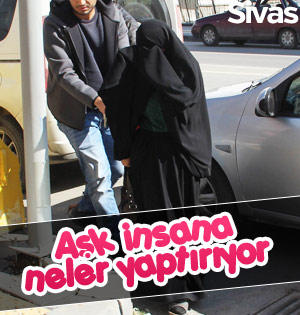 Sivas'ta bir genç kız arkadaşıyla rahat gezmek için çarşaf giydi. Sevgilinizle dışarı çıktığınızda tanıdıklardan çekinir misiniz ?