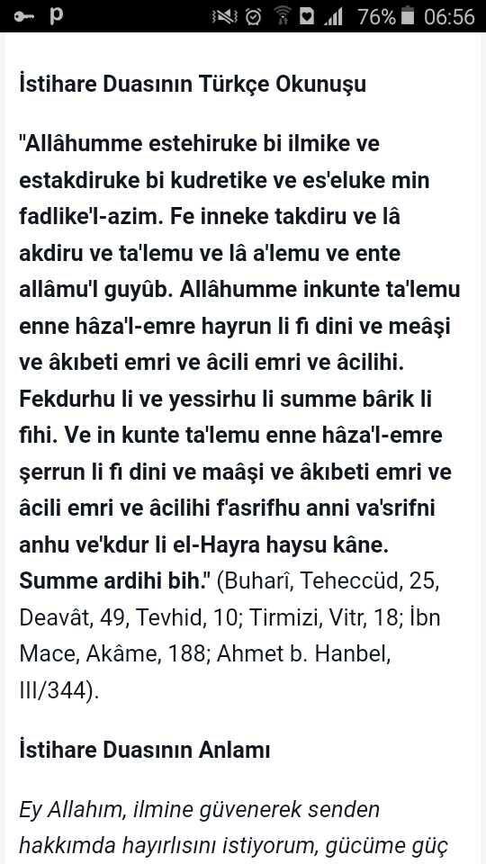 Arkadaşlar istihare nasıl yapılır?