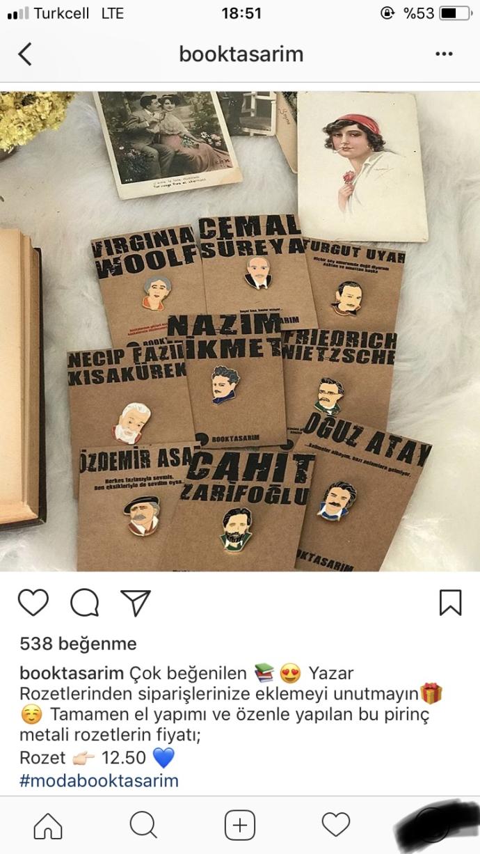 Edebiyatçı abiye hediye ne alınır?