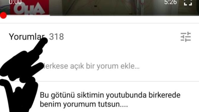Youtube attığım yorumlar beğenilmiyor neden?