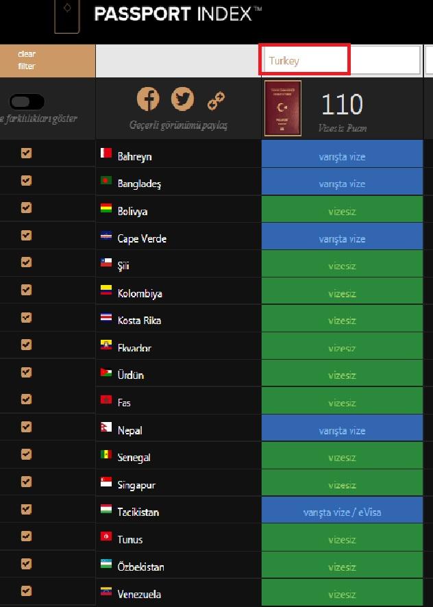 Türk Vatandaşlarının 110 Ülkeye Vizesiz Gidebildiğini Biliyor Muydunuz, Hangilerine Gitmek isterdiniz?