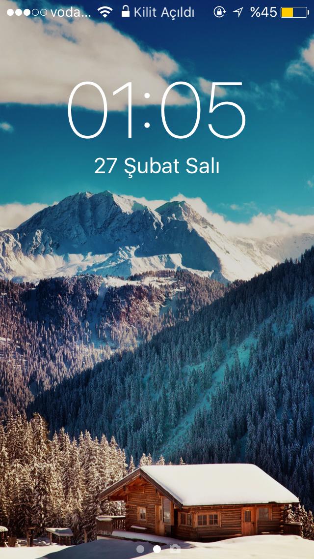 Telefon ekran resminizde ne var atında görelim?
