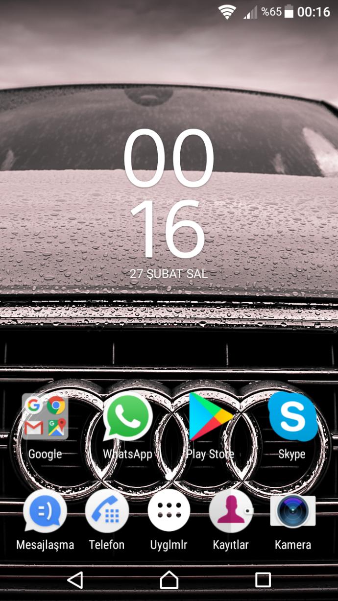 Telefon ekran resminizde ne var atında görelim?