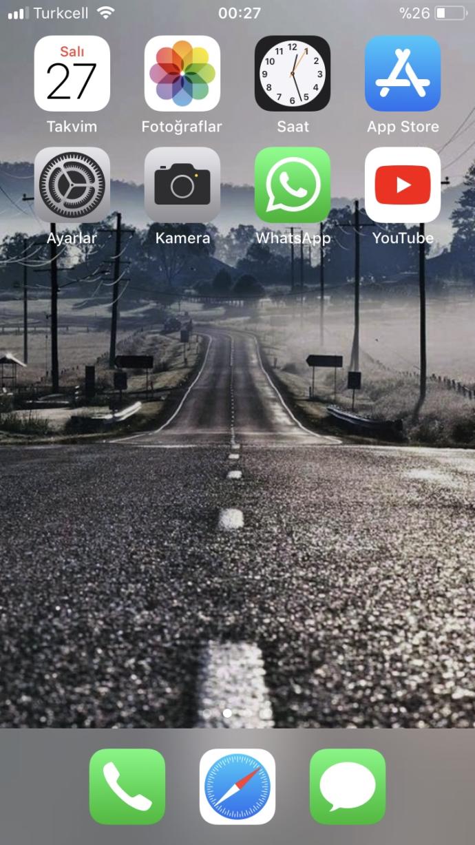 Telefon ekran resminizde ne var atında görelim?