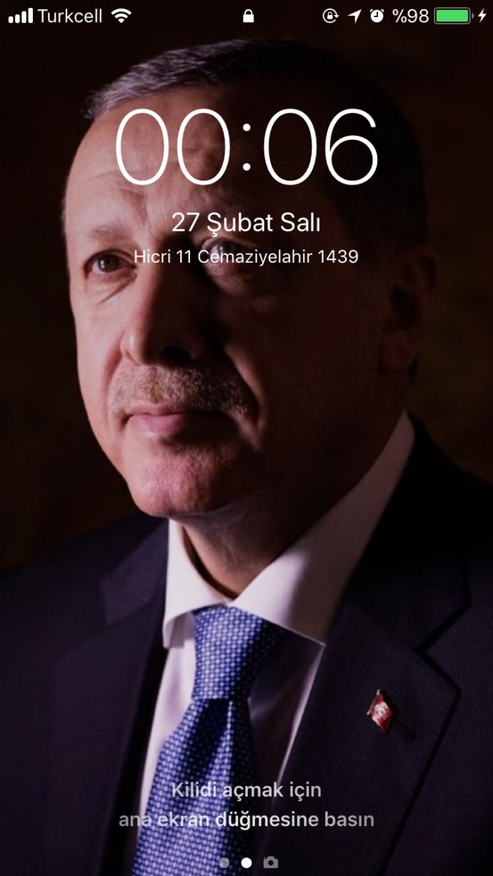 Telefon ekran resminizde ne var atında görelim?