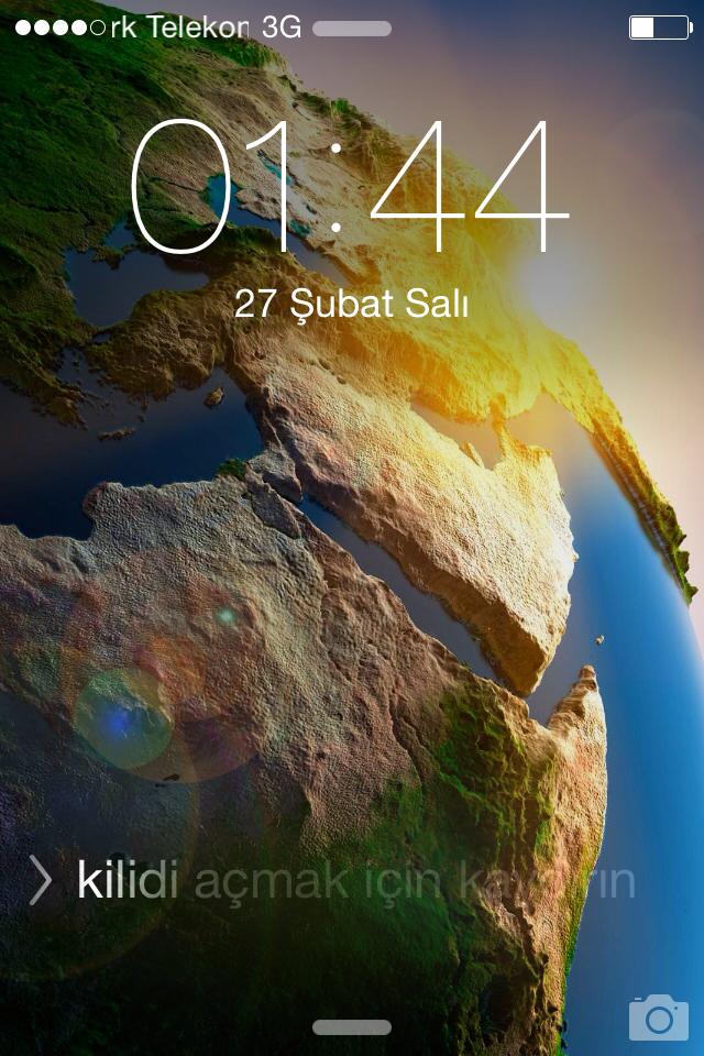 Telefon ekran resminizde ne var atında görelim?