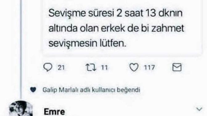 Ülkemizde boşalma süresi ortalama kaçtır?