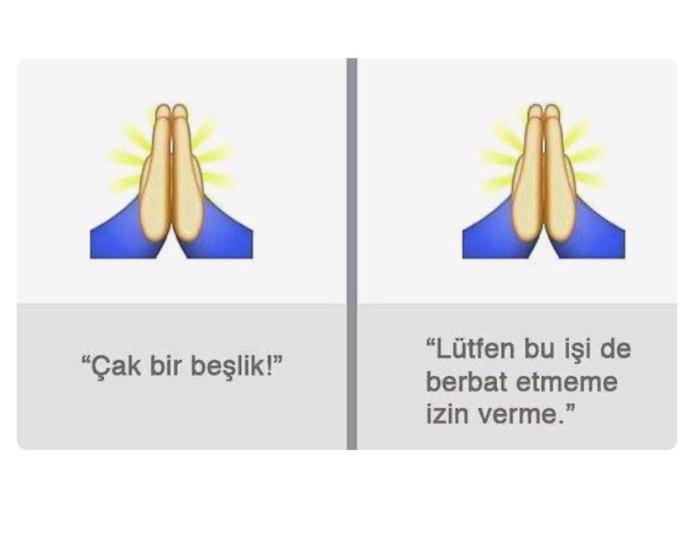 Emojilerin gerçek anlamlarını biliyormusunuz?