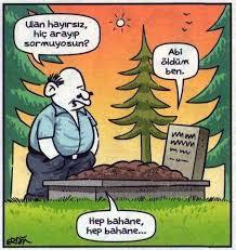 Yaratıcı bahaneler üretebilir misiniz?