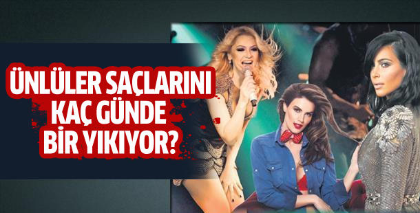 Kim Kardashian yeni bir tartışma yarattı! Saçlarımı 5 günde bir yıkıyorum! Ünlüler saçlarını kaç günde bir yıkıyor?