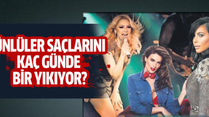 Kim Kardashian yeni bir tartışma yarattı! Saçlarımı 5 günde bir yıkıyorum! Ünlüler saçlarını kaç günde bir yıkıyor?