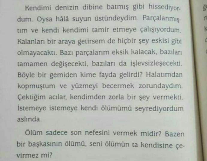 Kitaptan sözler? Severmisiniz?