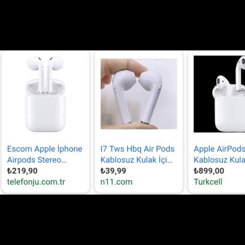 Airpods kulaklık hakkında bilgisi olan  var mı ??