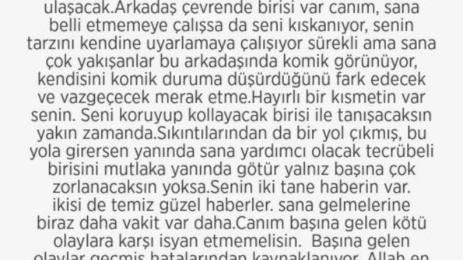 Siz fal bakiyomusunuz?